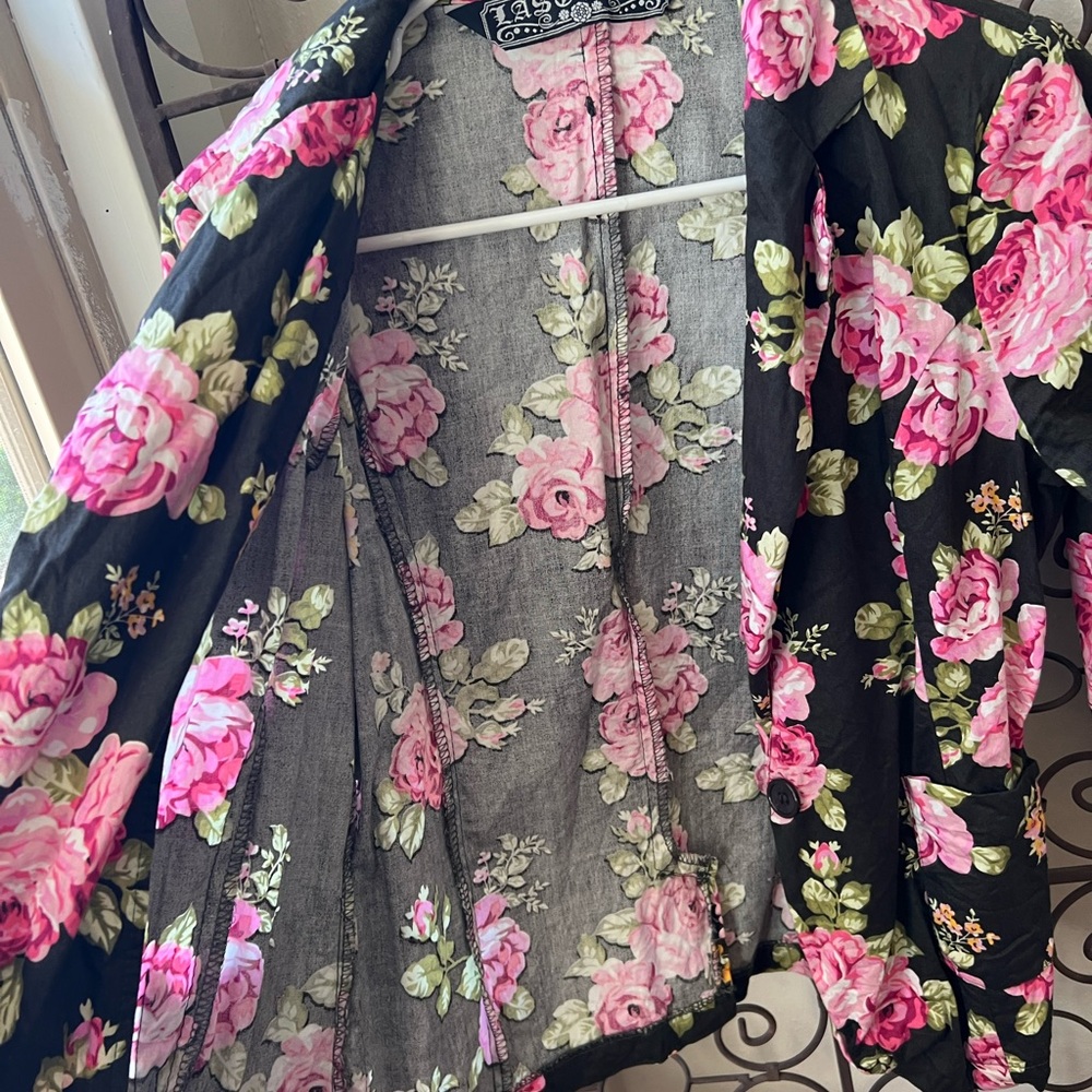 Flower blazer - Picture 2 of 4